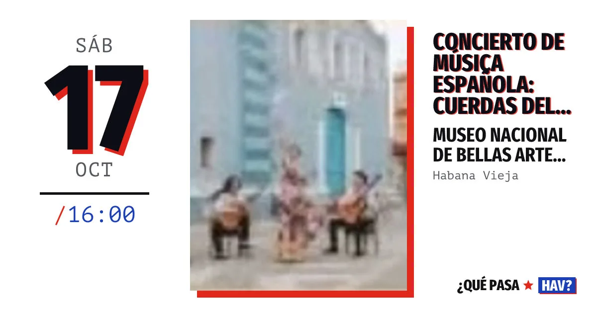 Concierto de música española: Cuerdas del Alma