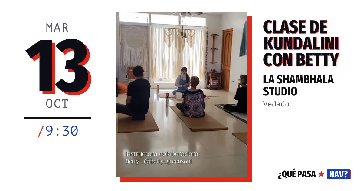 Clase de Kundalini con Betty