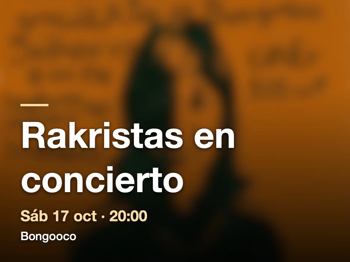 Rakristas en concierto