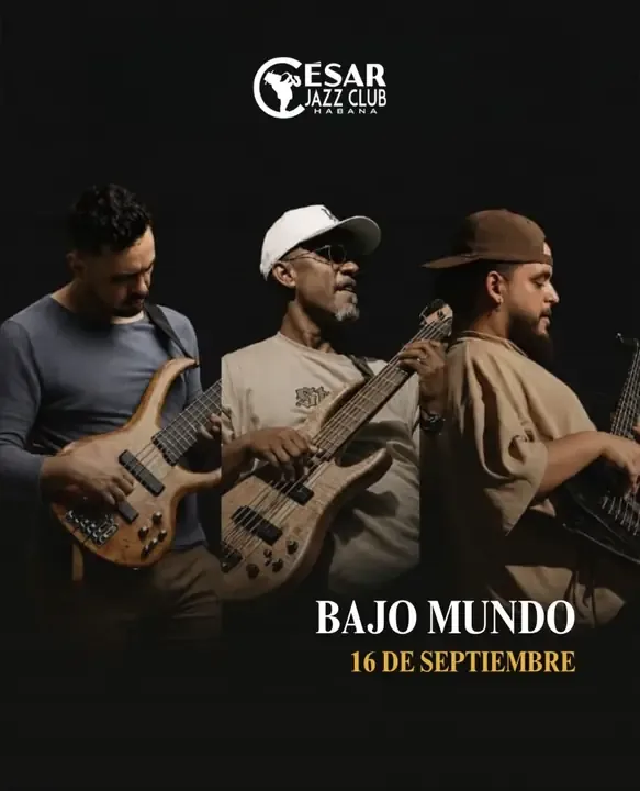 Bajo Mundo en Concierto en el César Jazz Club