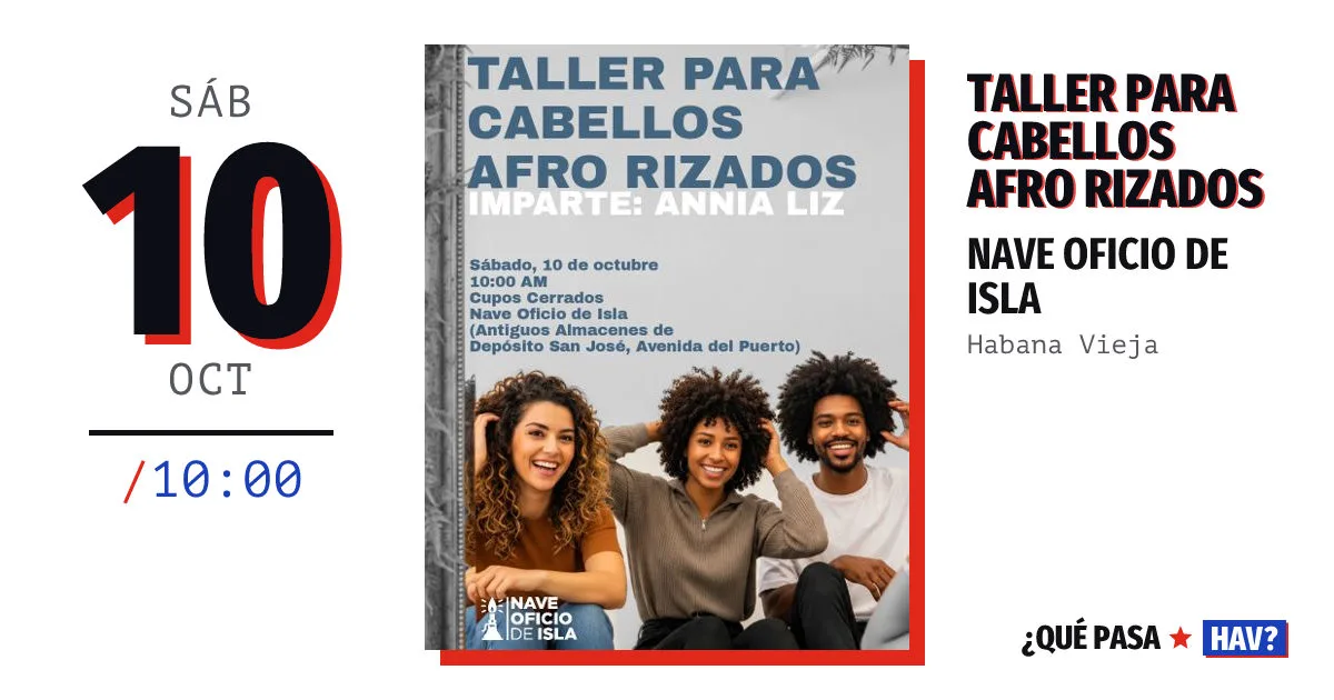 Taller para cabellos afro rizados