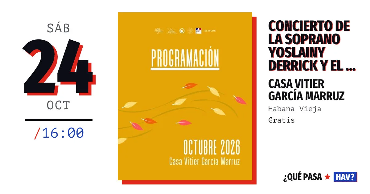 Concert de la soprano Yoslainy Derrick et du pianiste Ramón Leyva González