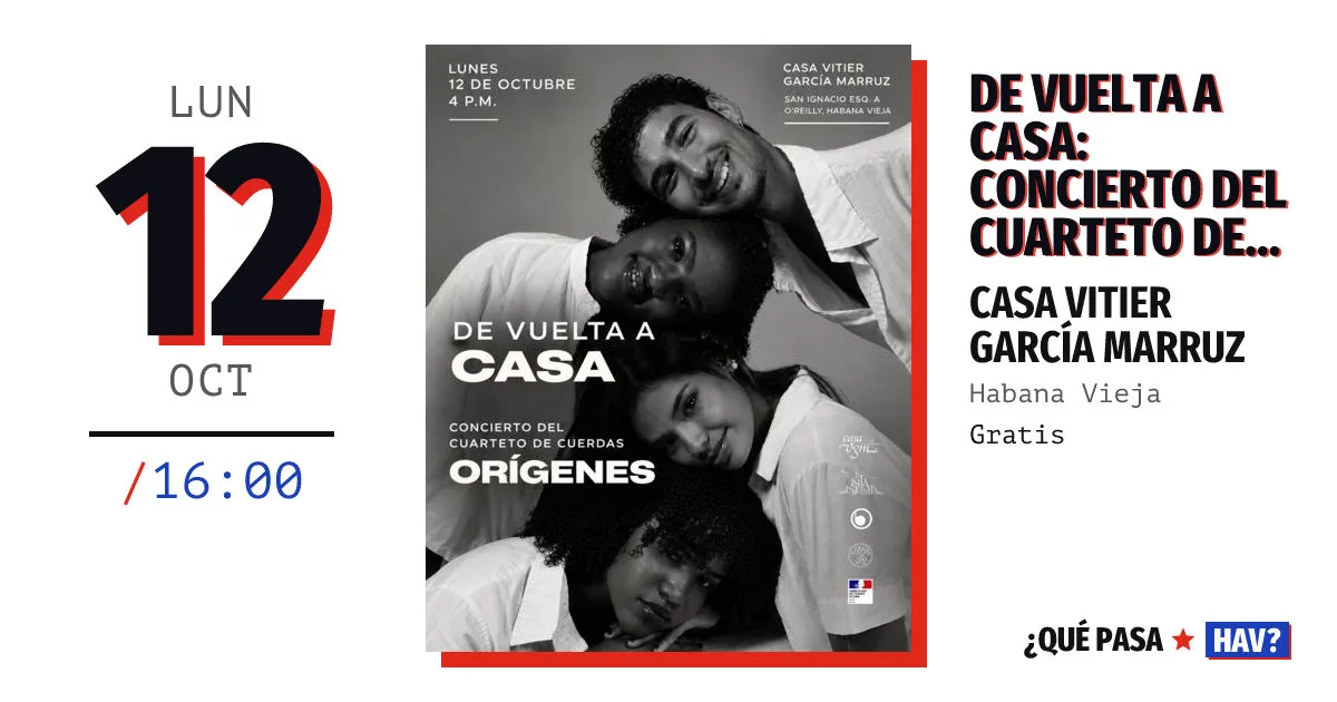 De vuelta a casa: Concierto del cuarteto de cuerdas Orígenes