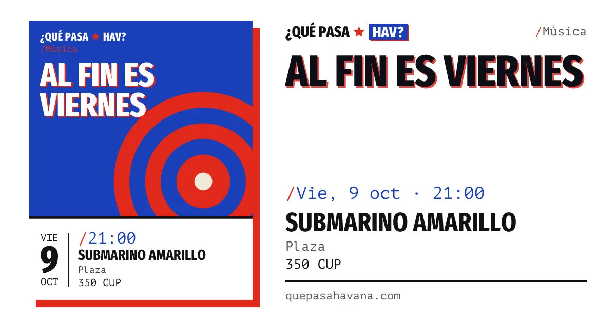 Al fin es viernes