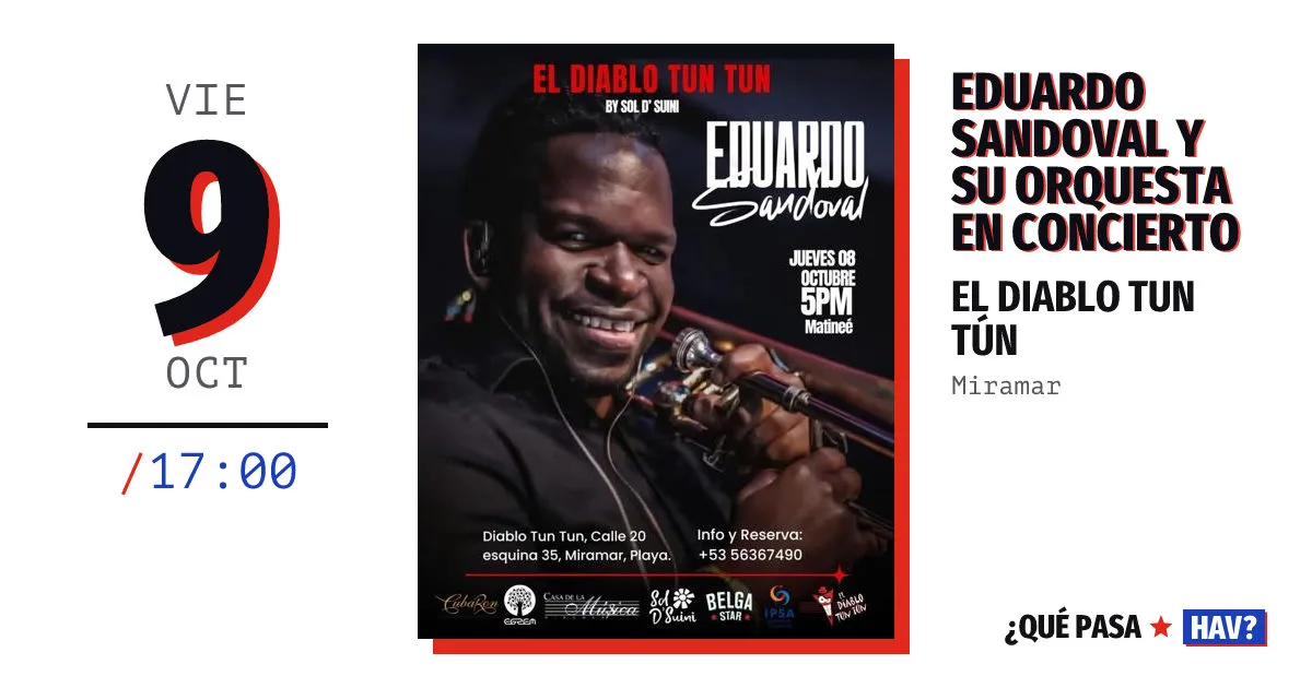 Eduardo Sandoval y su Orquesta en concierto