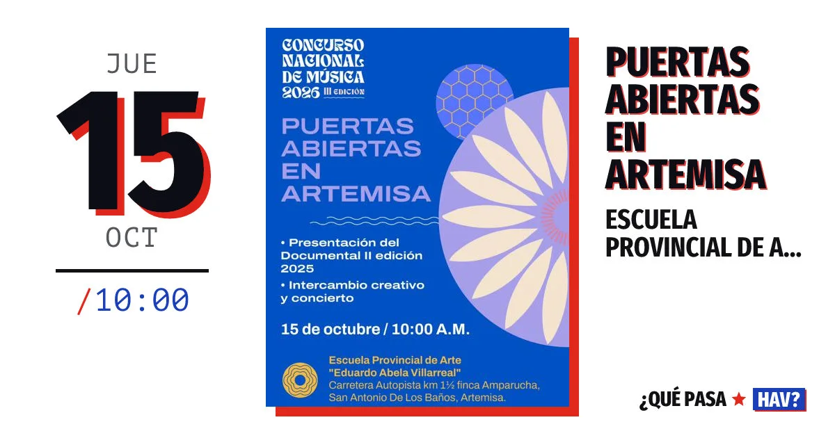 Puertas Abiertas en Artemisa
